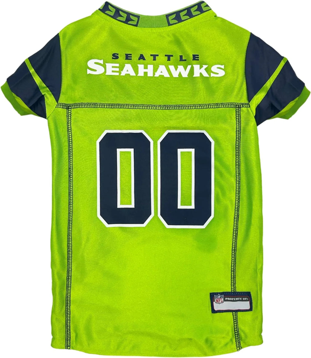 Seahawks green Dog Football jersey