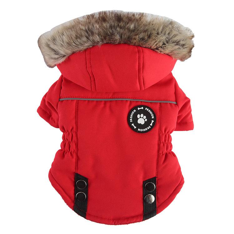 Winter Warmth Zipper Dog Jacket - Stylish And Cozy Pet Apparel-5