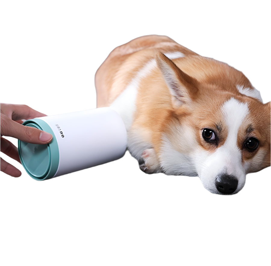 Portable Pet Paw Cleaner Cup Soft Silicone Comb-0