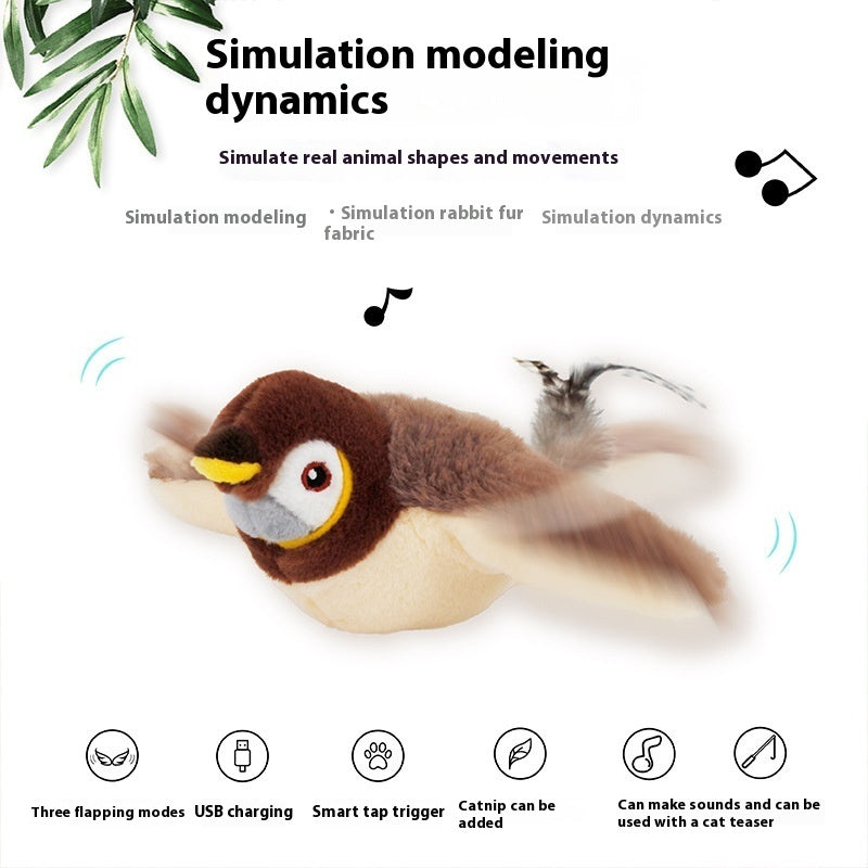 Automatic Flapping Bird Cat modeling activity