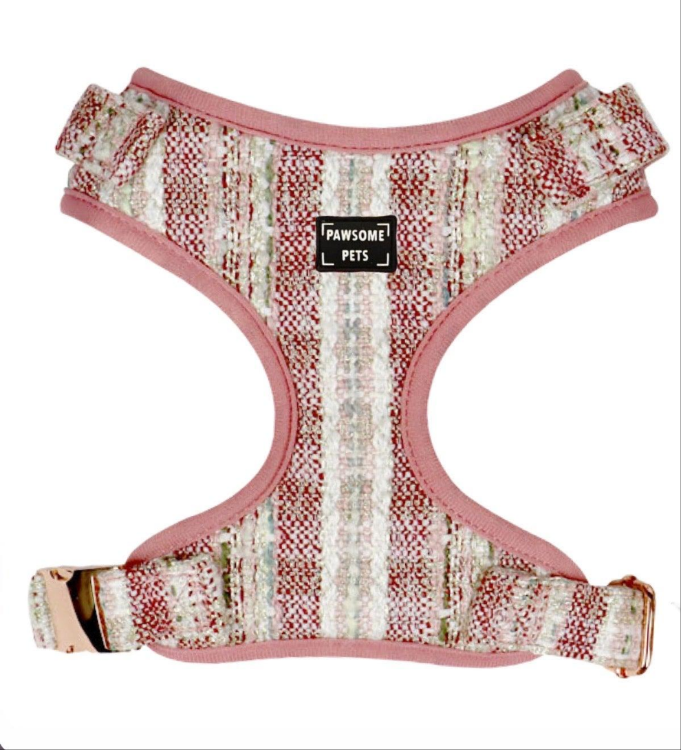 Adjustable Dog Harness French Vermilion
