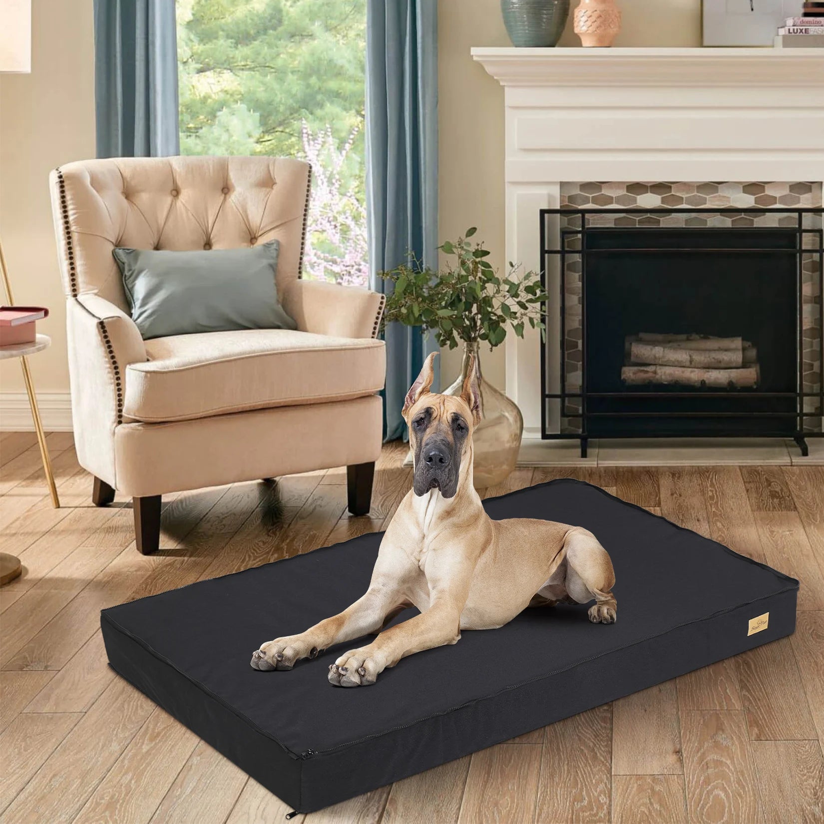 Dog Orthopedic Bed With Waterproof Lining