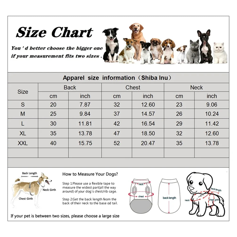 Lamb Fleece Jacket for S/M Dogs