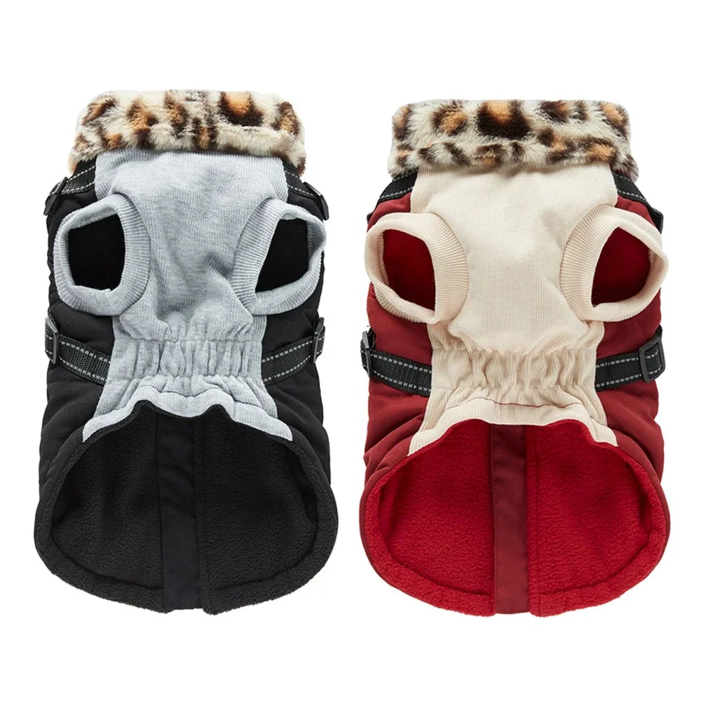 Jacket With Harness For S/M Dogs