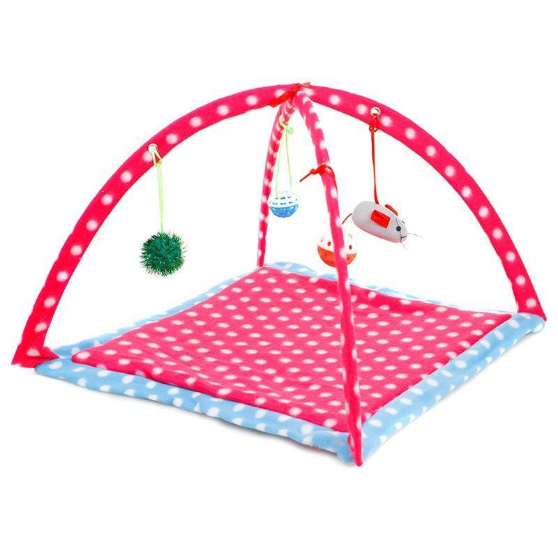 Cozycat Foldable Cartoon Cat Play Tent Hammock: The Ultimate Cat Haven-6